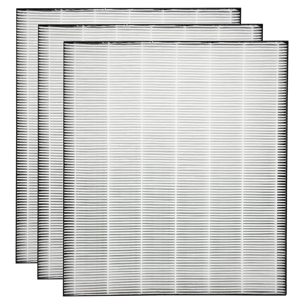 Filter-Monster True HEPA Replacement suitable with Bissell 2521 Filter for air400 Air Purifiers, 3 Pack