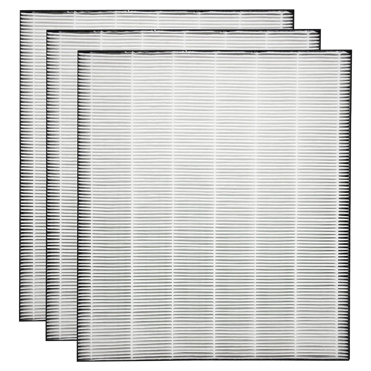 Filter-Monster True HEPA Replacement suitable with Bissell 2521 Filter for air400 Air Purifiers, 3 Pack