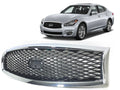 2015 2016 2017 2018 2019 appropriate With Infiniti Q70 Q70L Front Bumper Grille With Camera Option