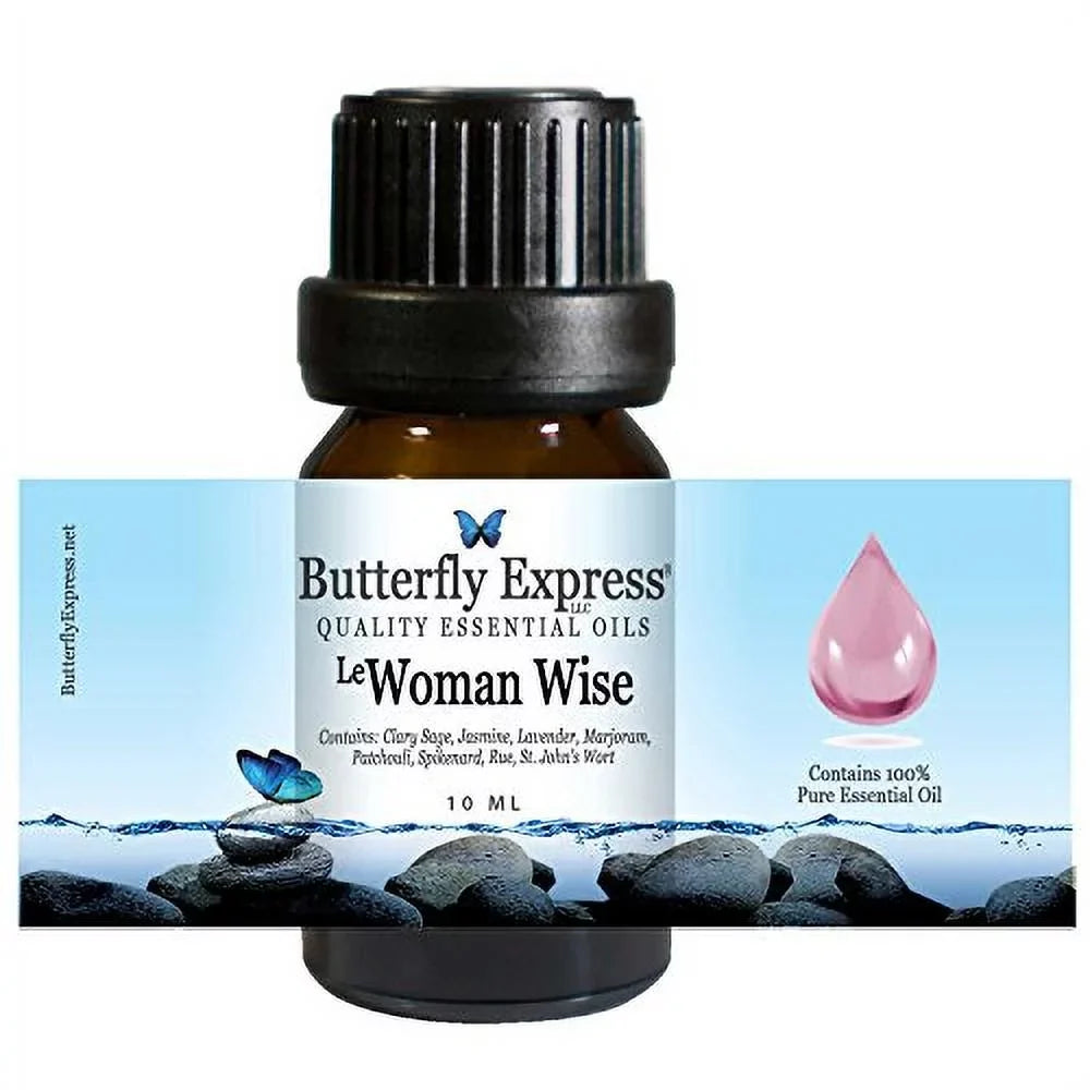 Le WomanWise Essential Oil Blend 10ml - 100% Pure - by Butterfly Express