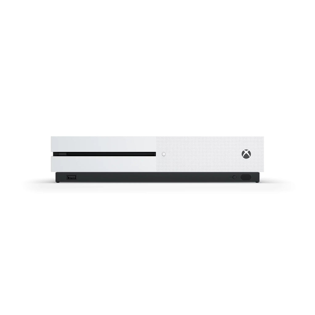 Restored  Xbox One S 500GB Console White Slim (Refurbished)