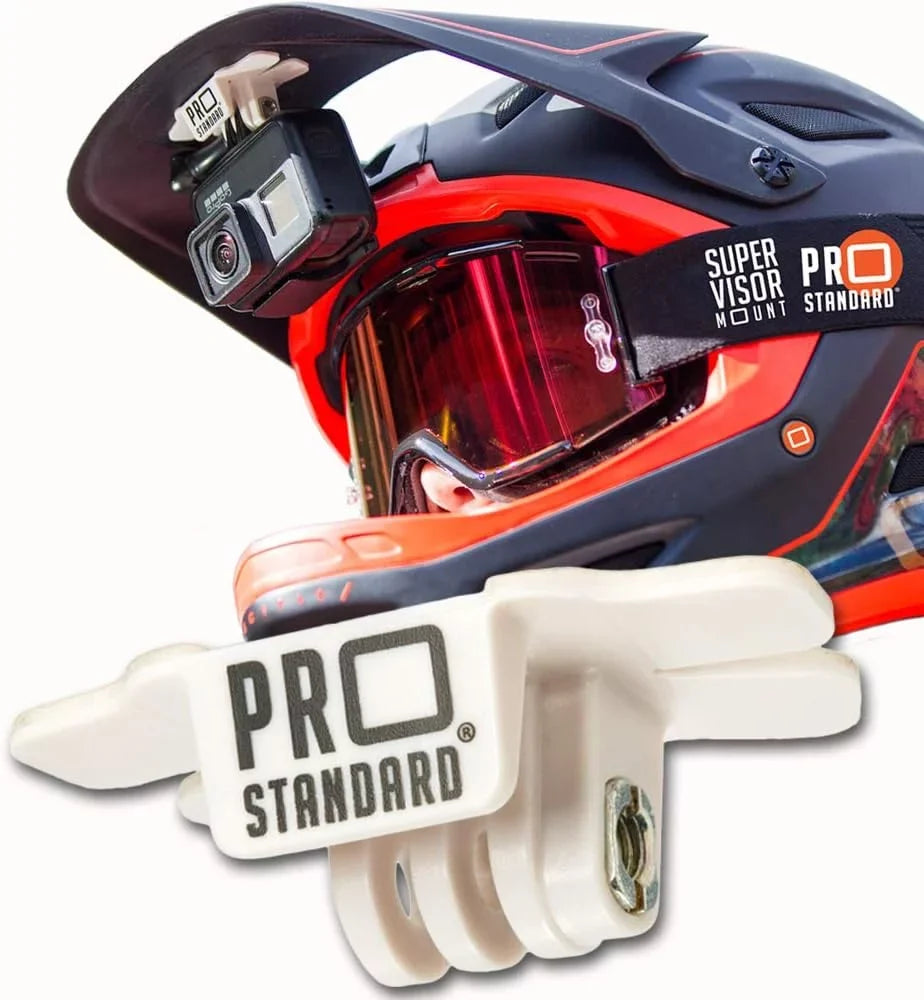 Super Visor 2.0 Low Profile Under Visor Helmet Mount for GoPro Cameras