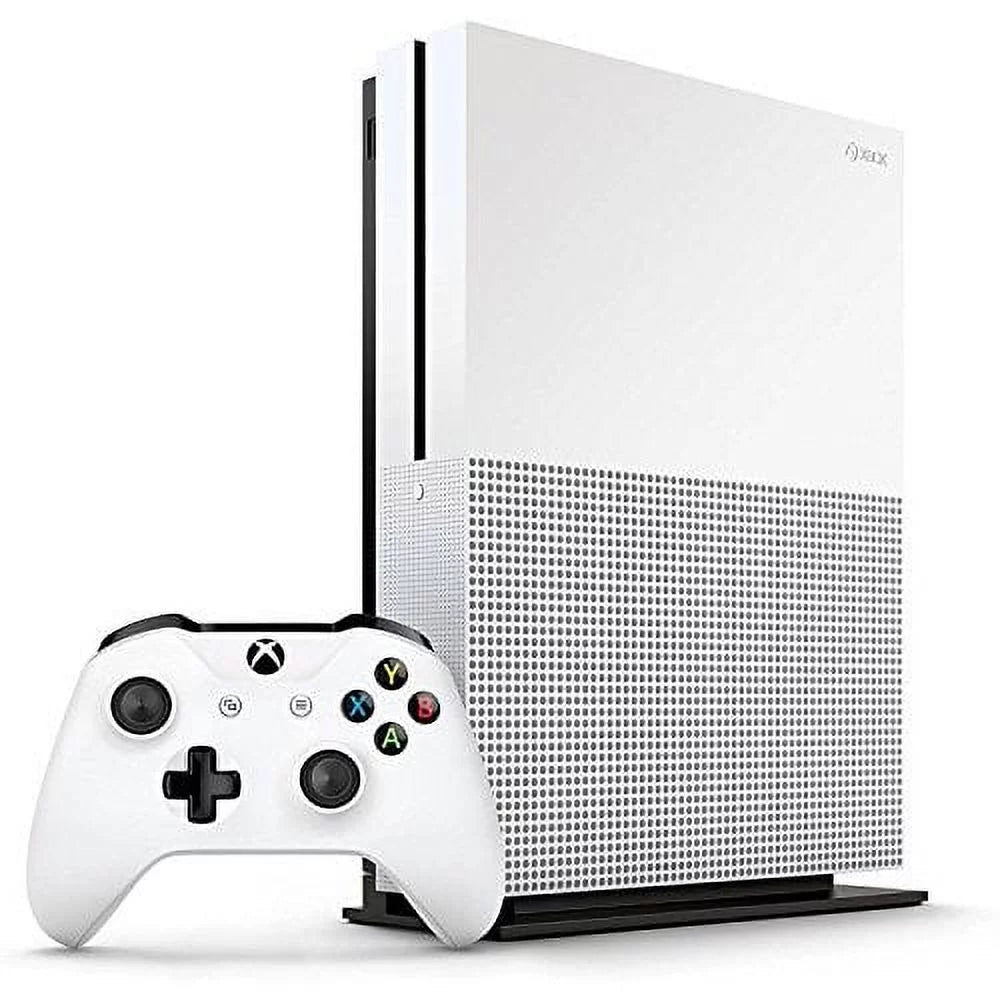 Restored  Xbox One S 500GB Console White Slim (Refurbished)