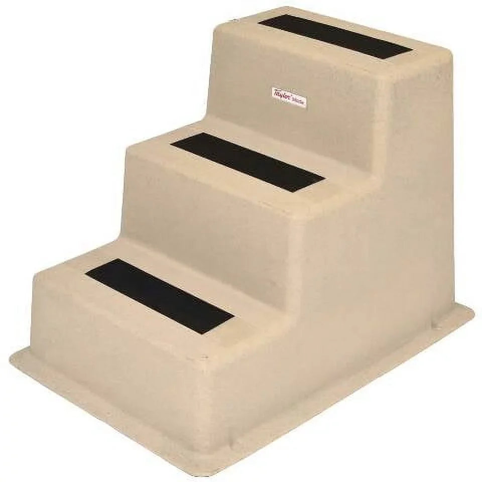 Taylor Made ship Dock Step 44300 | Triple Tread Sandstone Polyethylene