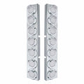 United Pacific 33625 Air Cleaner Light Bar   Front, Stainless Steel, With