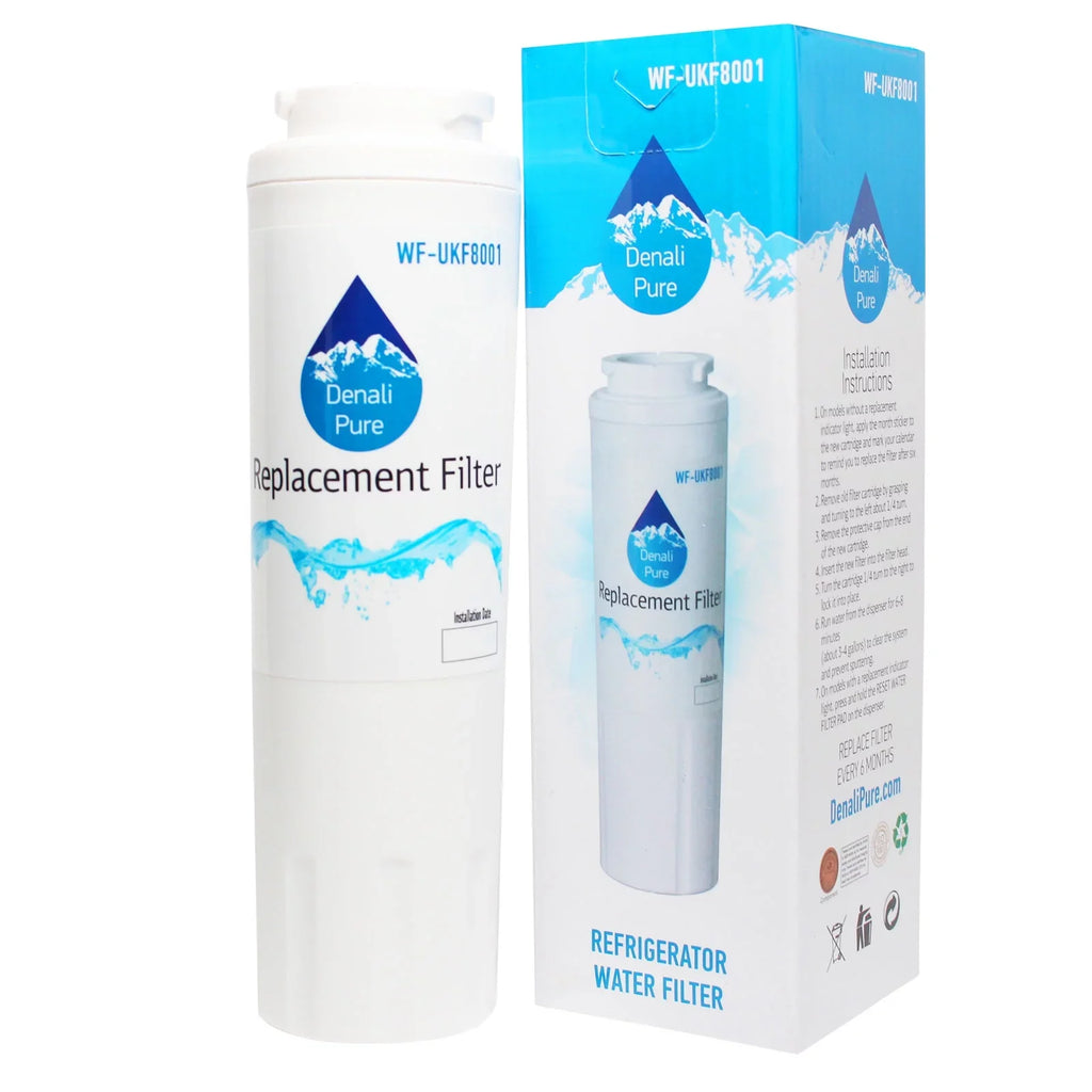 3-Pack Replacement for Admiral LSD2615HEB Refrigerator liquid Filter - suitable with Admiral UKF8001 Fridge aqua Filter Cartridge