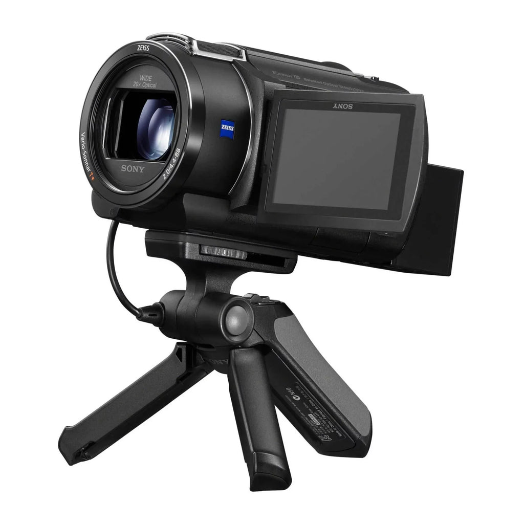 FDR-AX43 4K UHD Handyman Camcorder with Bag, Tripod and Accessory Bundle