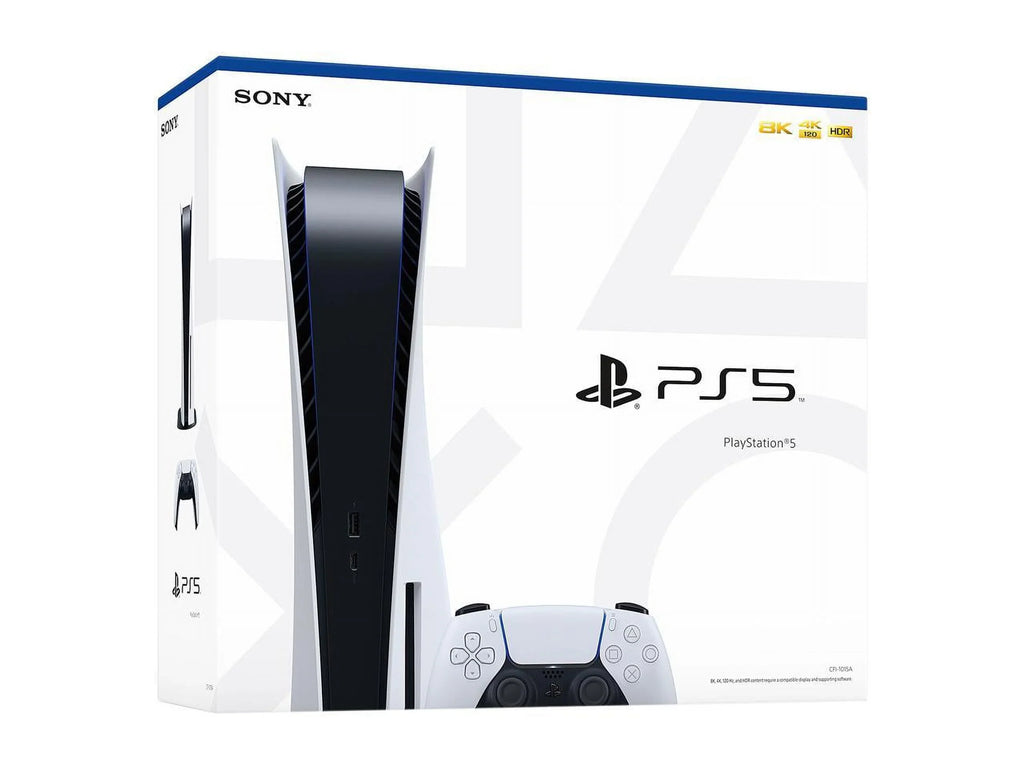 TEC  PlayStation_PS5 Gaming Console (Disc Version) with One Extra Controller Bundle