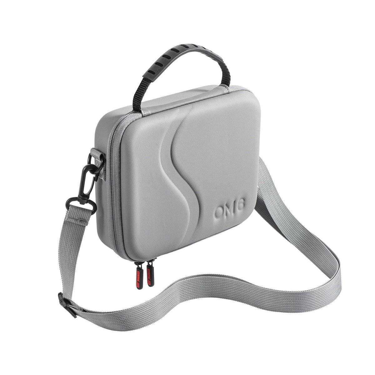 Tomshoo Lightweight Hardshell Carrying Case for DJI OM 6 Gimbal Stabilizer, Travel Bag with Carry Handle, Grey