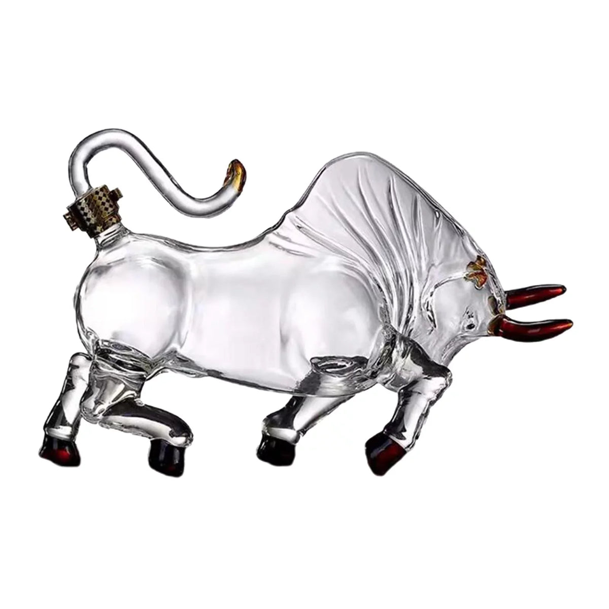 Novelty Whiskeys Decanter Accessories Elegant Gift Decoration Display Decanter for kitchen and home Father Men - 2L