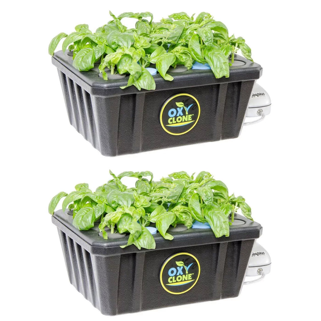 Hydrofarm 20 Site Hydroponics Compact Recirculating Cloning System Kit (2 Pack)