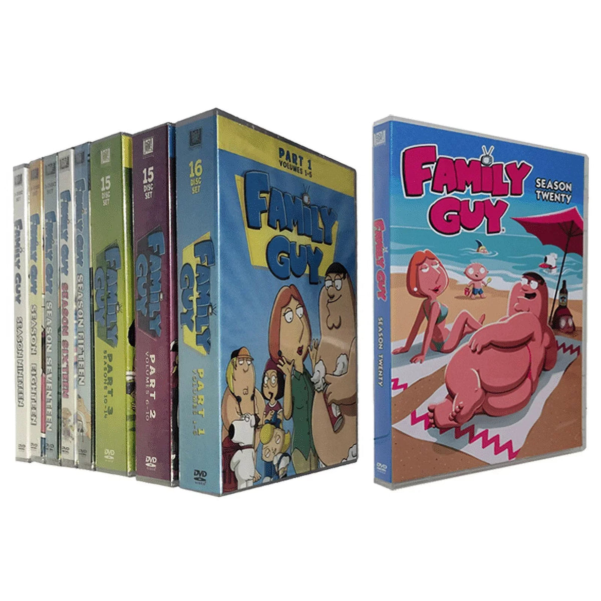 67 DVD. Complete Series Collection. Family Guy: Season 1-21