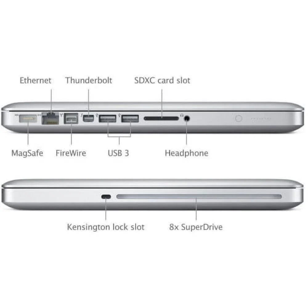Restored  MacBook Pro Laptop Core i5 2.5GHz 8GB RAM 256GB HD 13" - MD101LL/A (2012) (Refurbished)