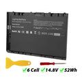 Battery For  EliteBook Folio 9480m Ultrabook Series