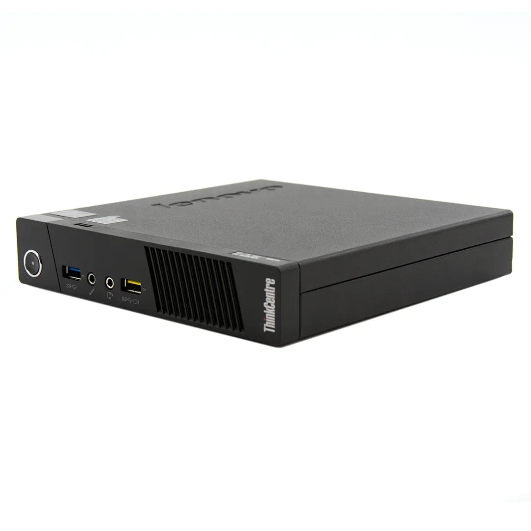 Restored  ThinkCentre M73 Tiny Form Factor Computer PC, 3.2 GHz  Core i3, 4GB DDR3 RAM, 120GB SSD Hard Drive, Windows 10 Home 64 bit (Refurbished)