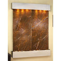 Majestic River - Brown Rainforest Marble Wall Fountain