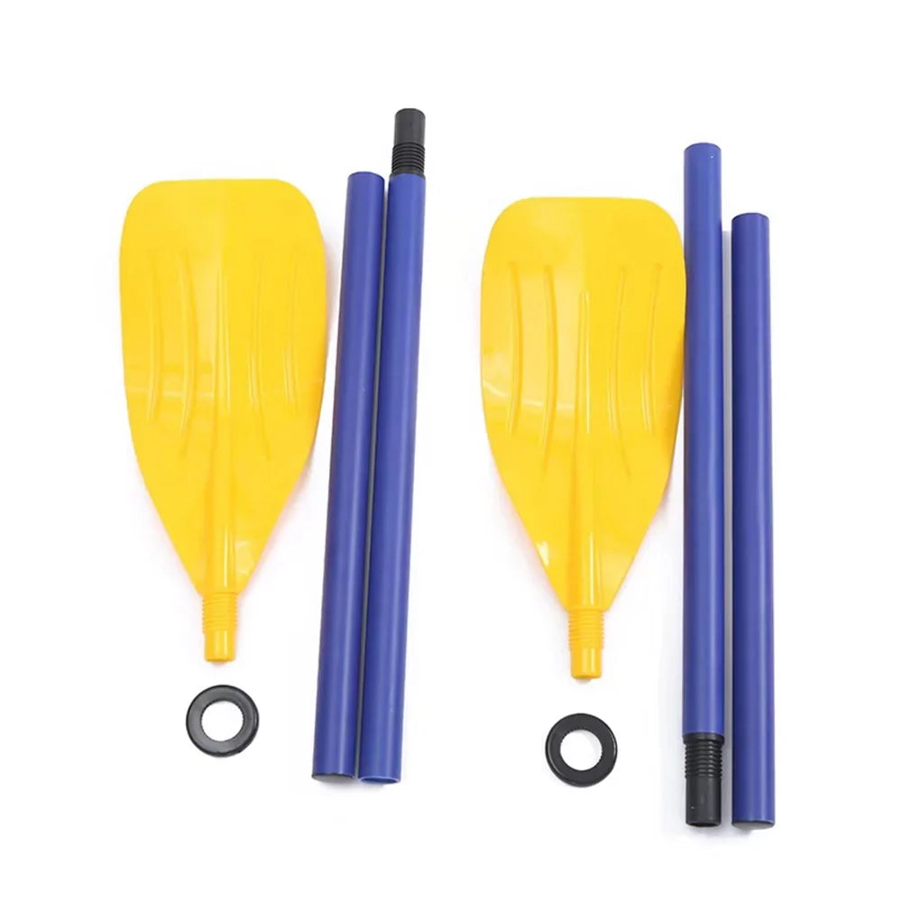 Tomshine Inflatable craft Inflatable Rafts Portable Thicken PVC ship with Air Pump Paddle