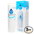 3-Pack Replacement for Admiral LSD2615HEB Refrigerator liquid Filter - suitable with Admiral UKF8001 Fridge aqua Filter Cartridge