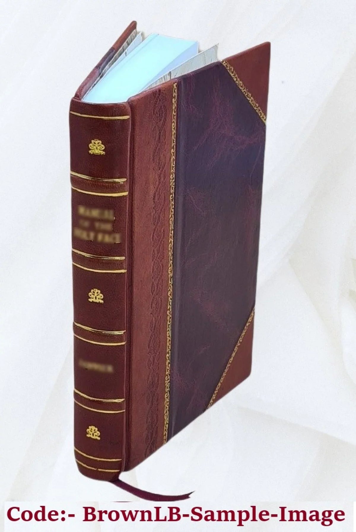 1784 [Leather Bound]. Marci Tullii Ciceronis De officiis ad Marcum filium : libri tres