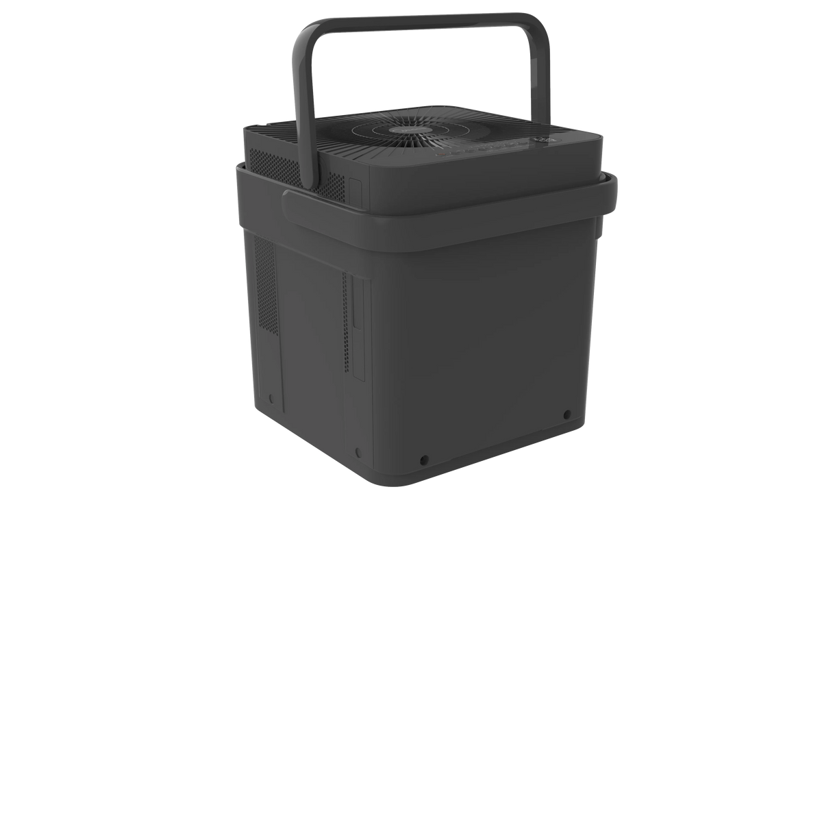 Ft., Gray. Midea 35-Pint Compact Cube Smart Dehumidifier, up to 3500 Sq