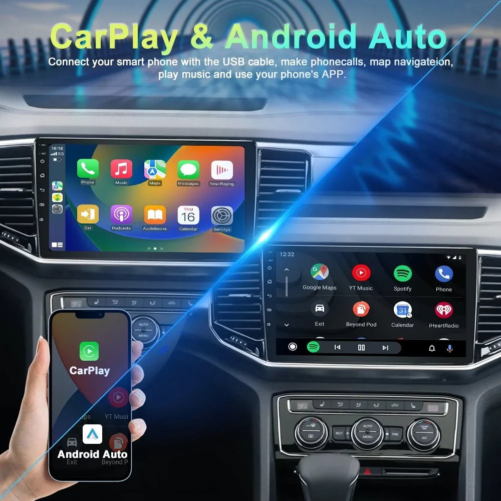 2 DIN Car Radio for KIA Optima K5 2013-2015 Android 13 9 Inch Touch Screen Support CarPlay Android Car GPS WiFi Bluetooth 2G+32GB