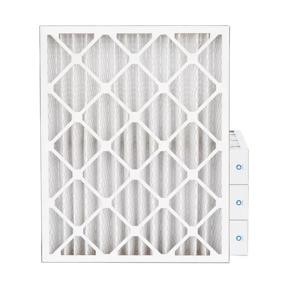 4 Pack. 20x25x4 MERV 8 Pleated AC Furnace Air Filters